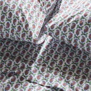 Anthropologie Queen Sheet Set organic percale